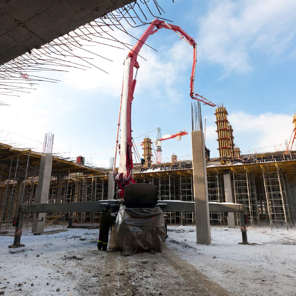 Fondation de béton Normandin