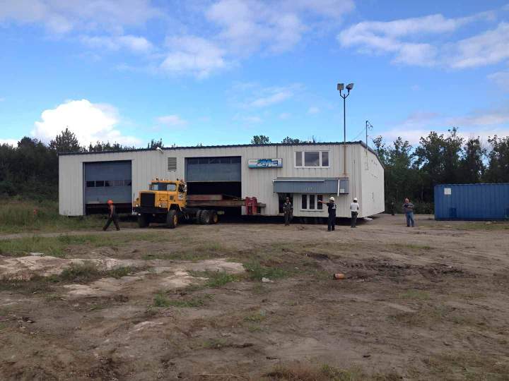 Transport d'un bâtiment Normandin