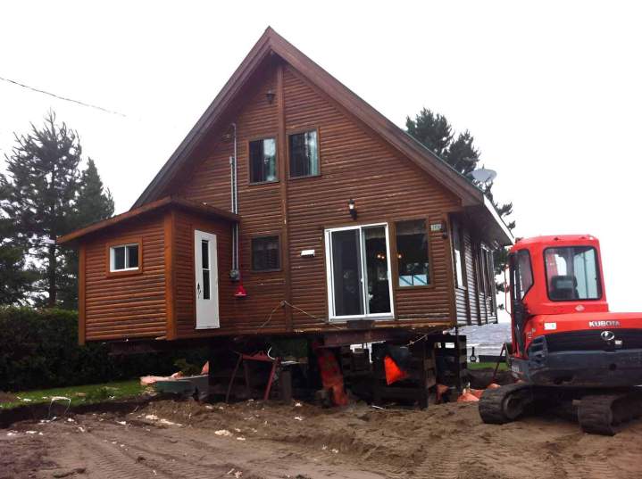 Soulèvement bâtiment Normandin