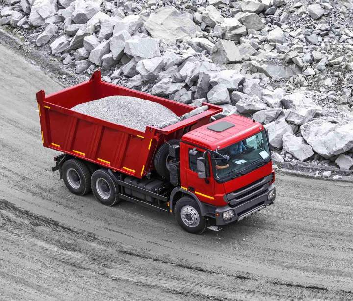 Livraison de gravier Normandin