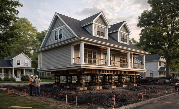 Soulèvement bâtiment Normandin